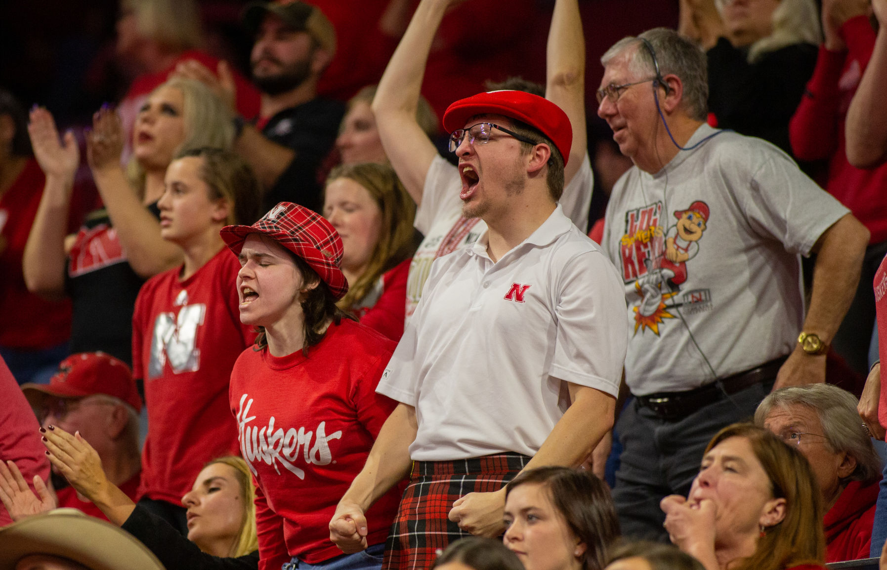 Nebraska Volleyball vs. Iowa Photo No. 11